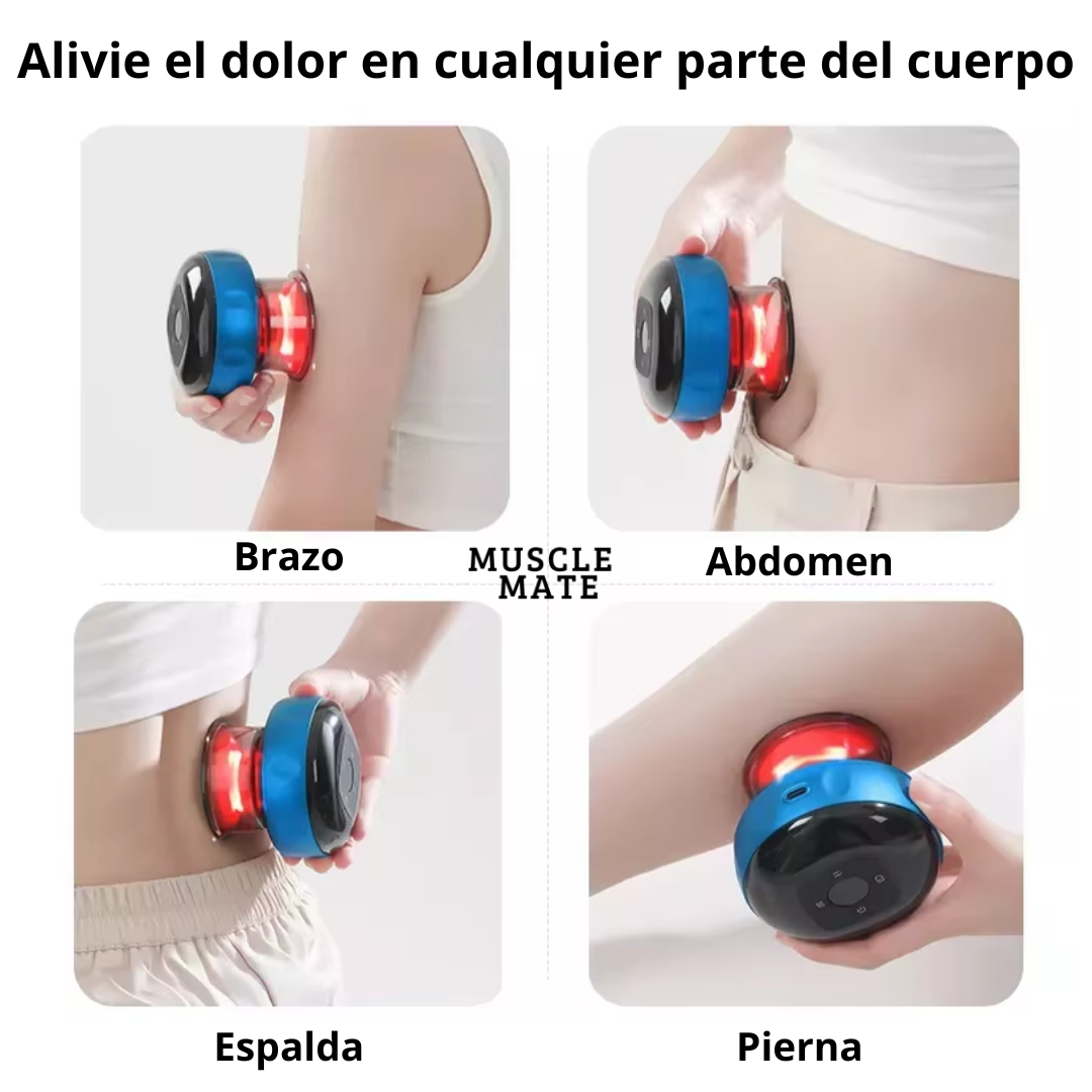 Muscle Mate: Ventosa eléctrica recargable (OF)
