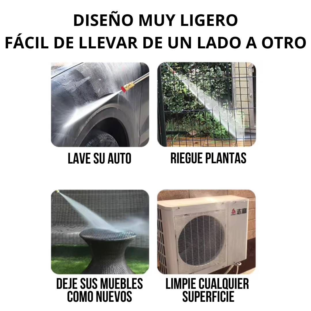 Hidrolavadora alemana 60 voltios 3 horas de pila SEIKO N