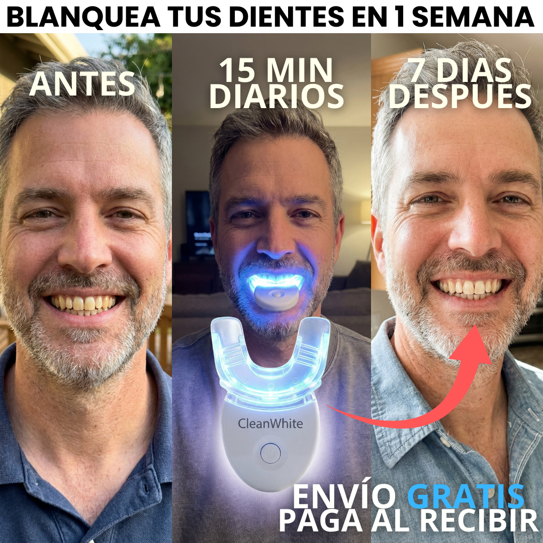 Clean White: Blanqueador dental