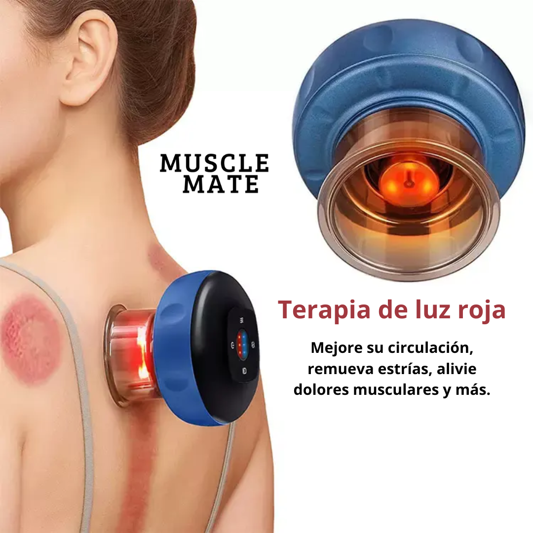 Muscle Mate: Ventosa eléctrica recargable (OF)
