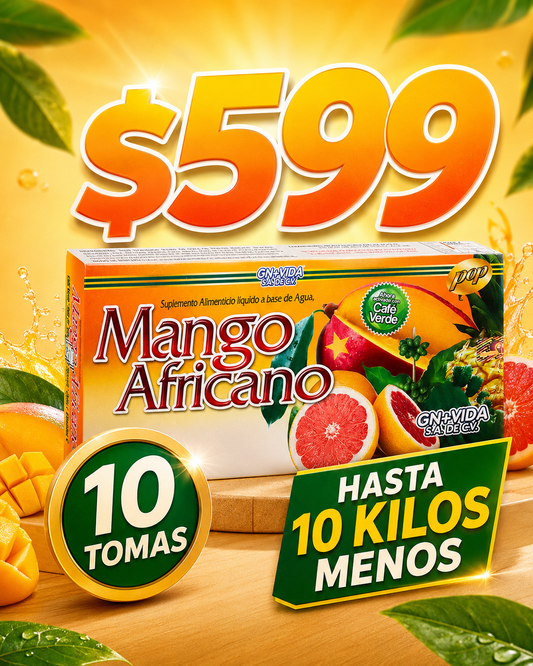 Mango Africano: La solución a las llantitas.