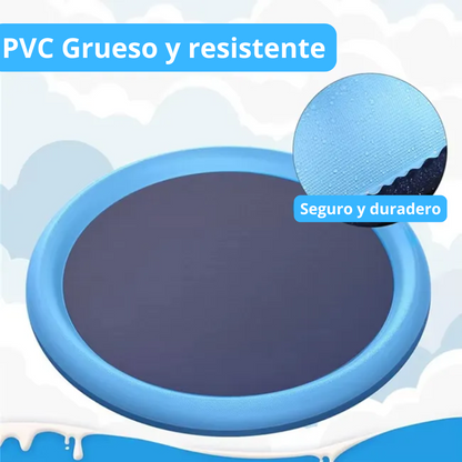 Alberca para perro con fuente
