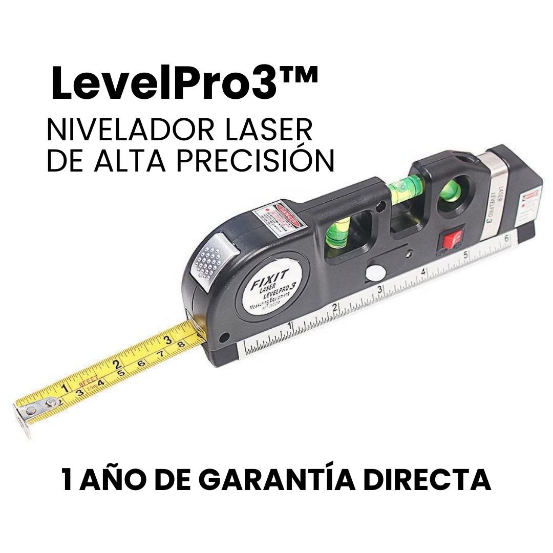 LevelPro3: Nivelador de laser de alta precisión