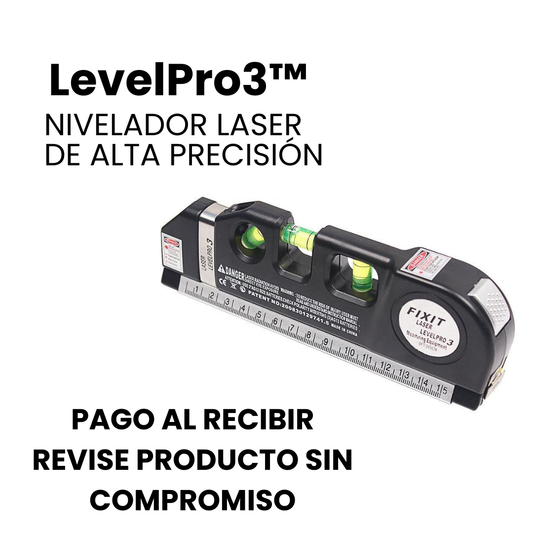 LevelPro3: Nivelador de laser de alta precisión