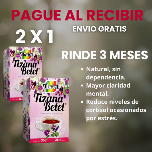 Té para insomnio Tizana Betel