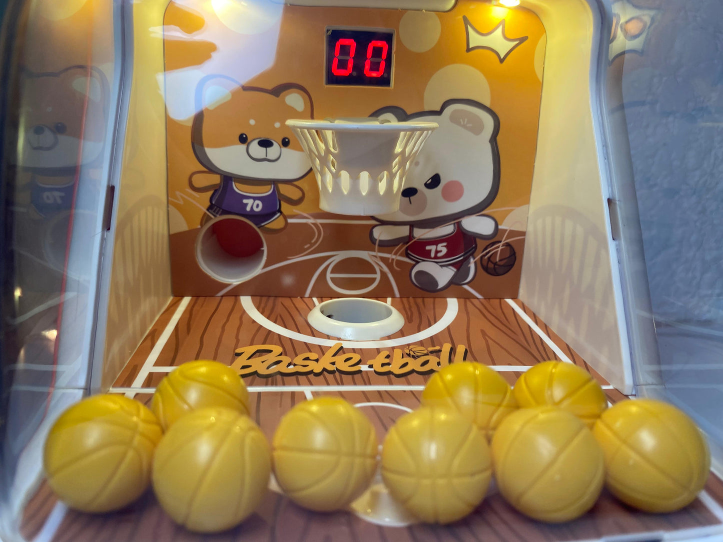 Mini máquina de baloncesto 🏀