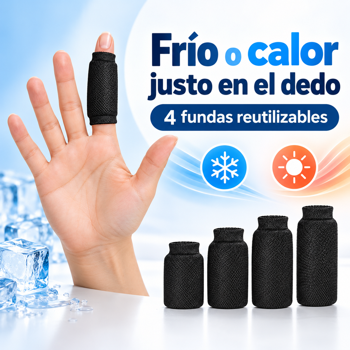 Dedos calentador