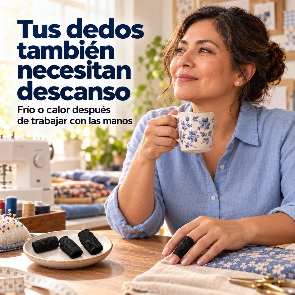 Dedos calentador