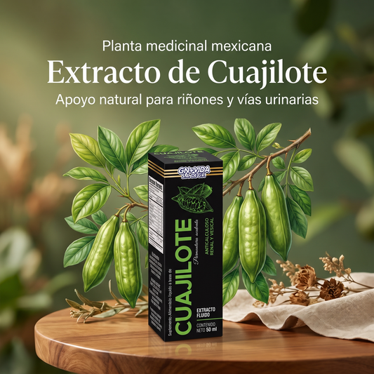 Extracto puro de cuajilote orgánico